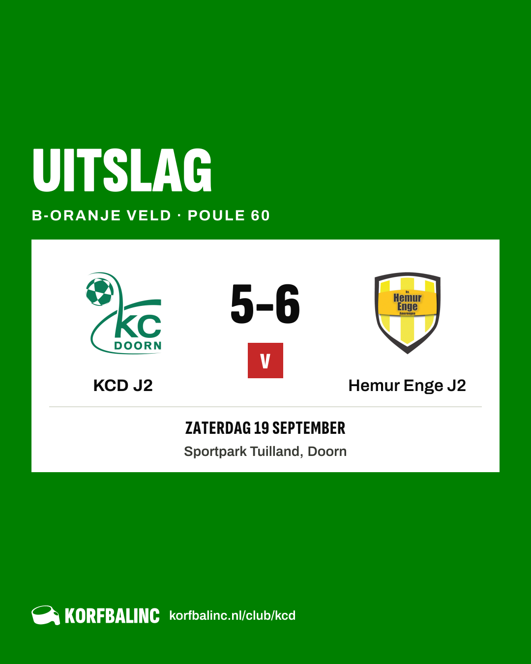 KCD J2 - Hemur Enge J2