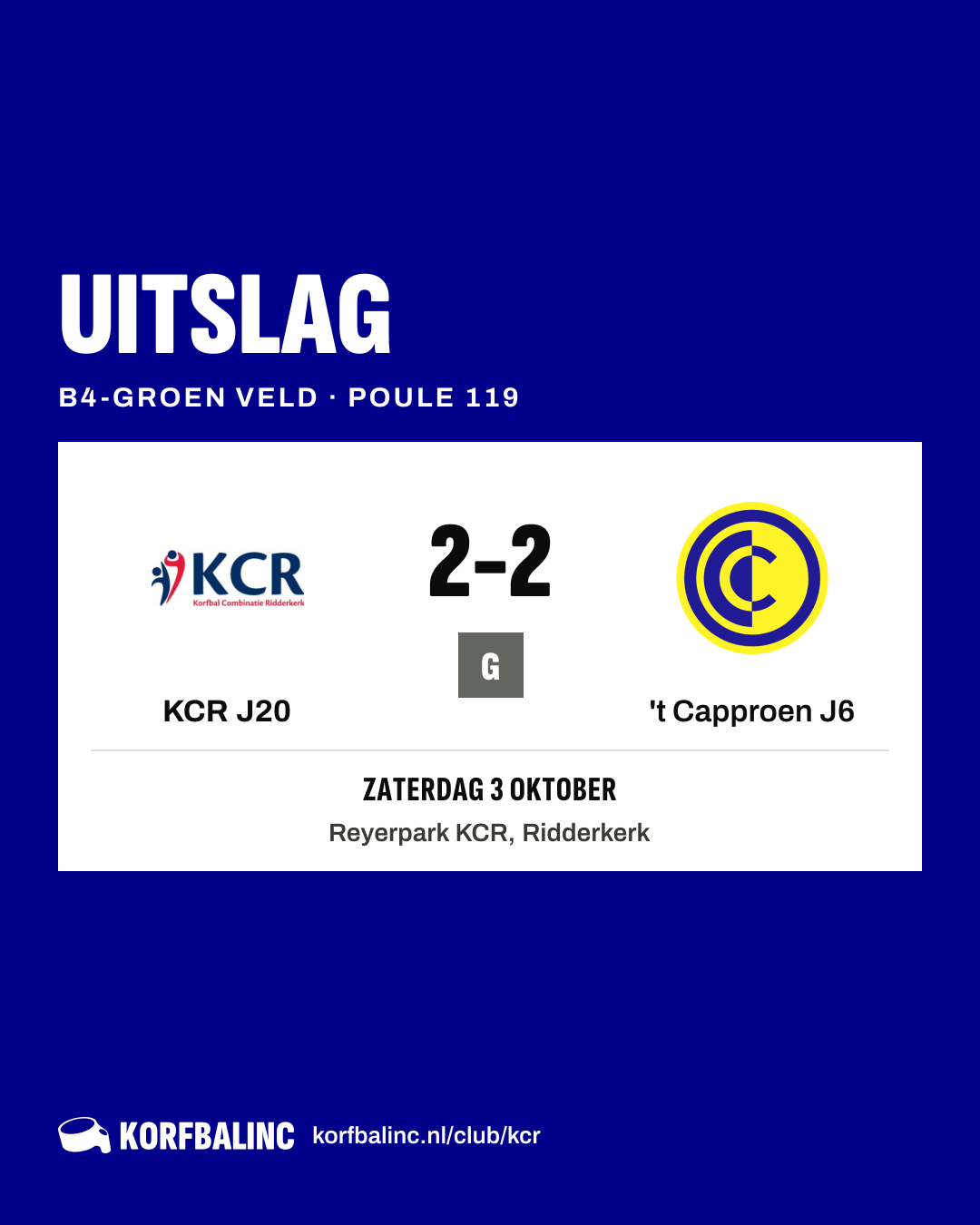 KCR J20 - 't Capproen J6