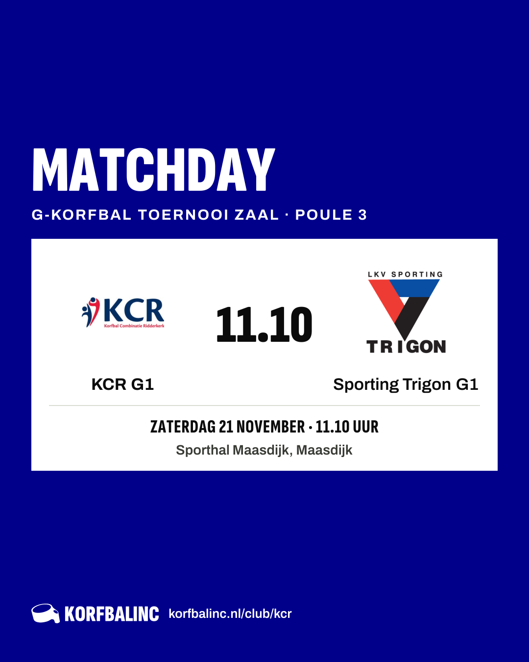 KCR G1 - Sporting Trigon G1