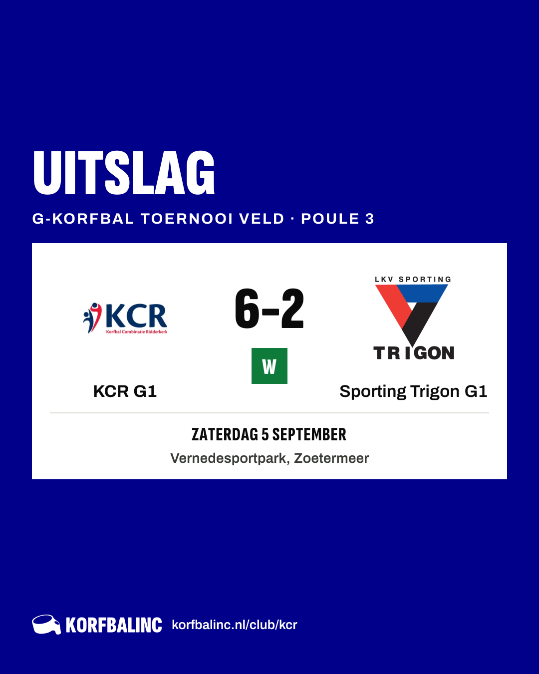 KCR G1 - Sporting Trigon G1