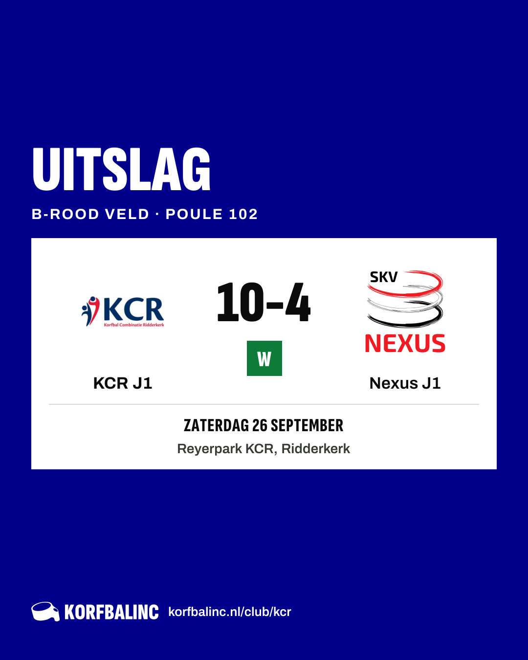 KCR J1 - Nexus J1