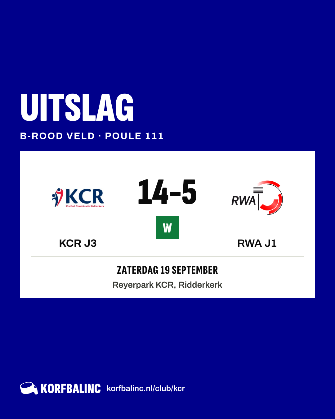 KCR J3 - RWA J1