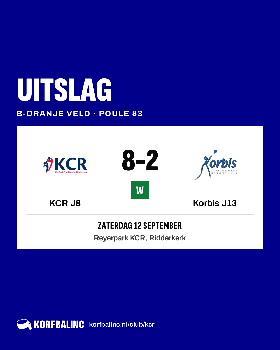 KCR J8 - Korbis J13