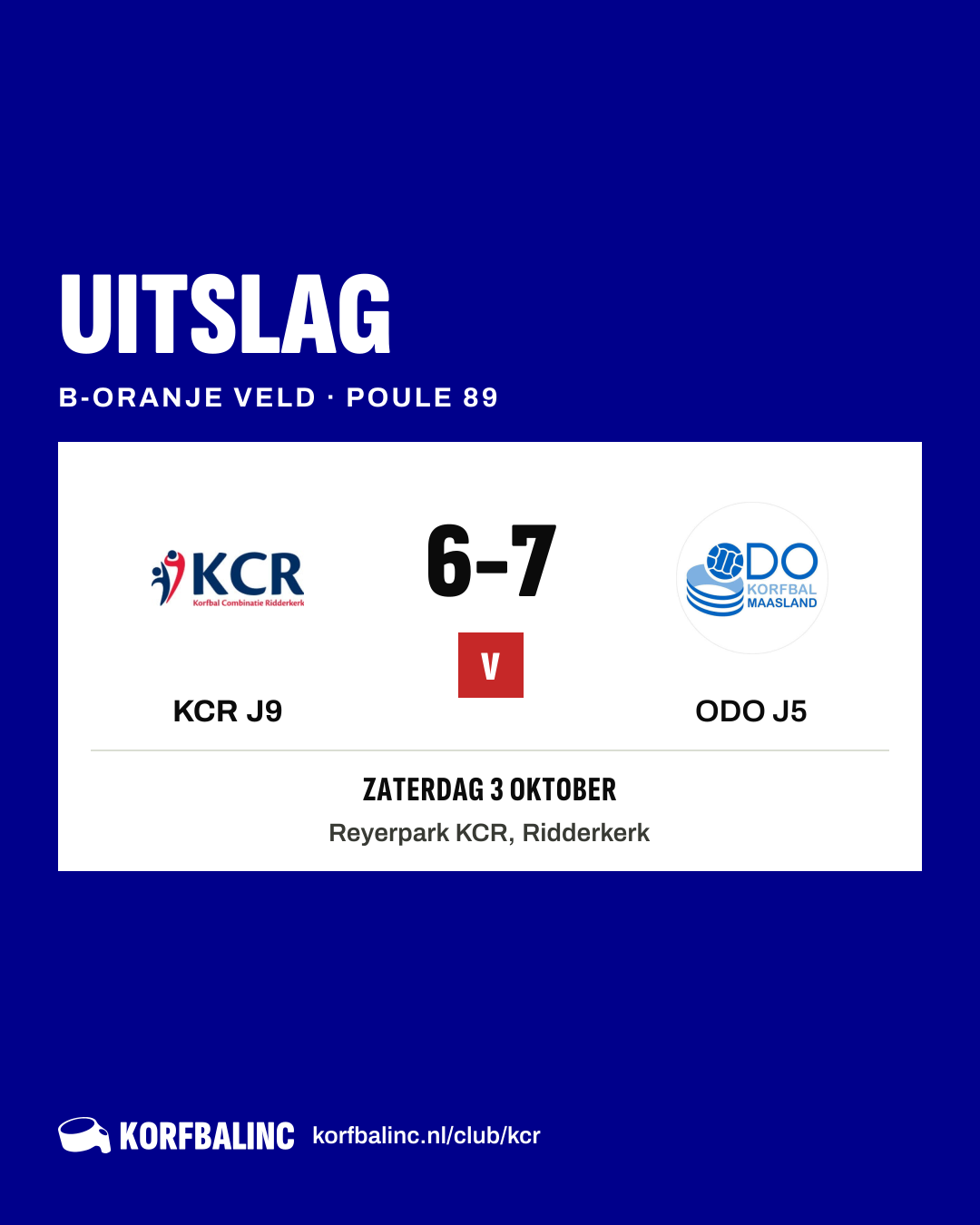 KCR J9 - ODO J5