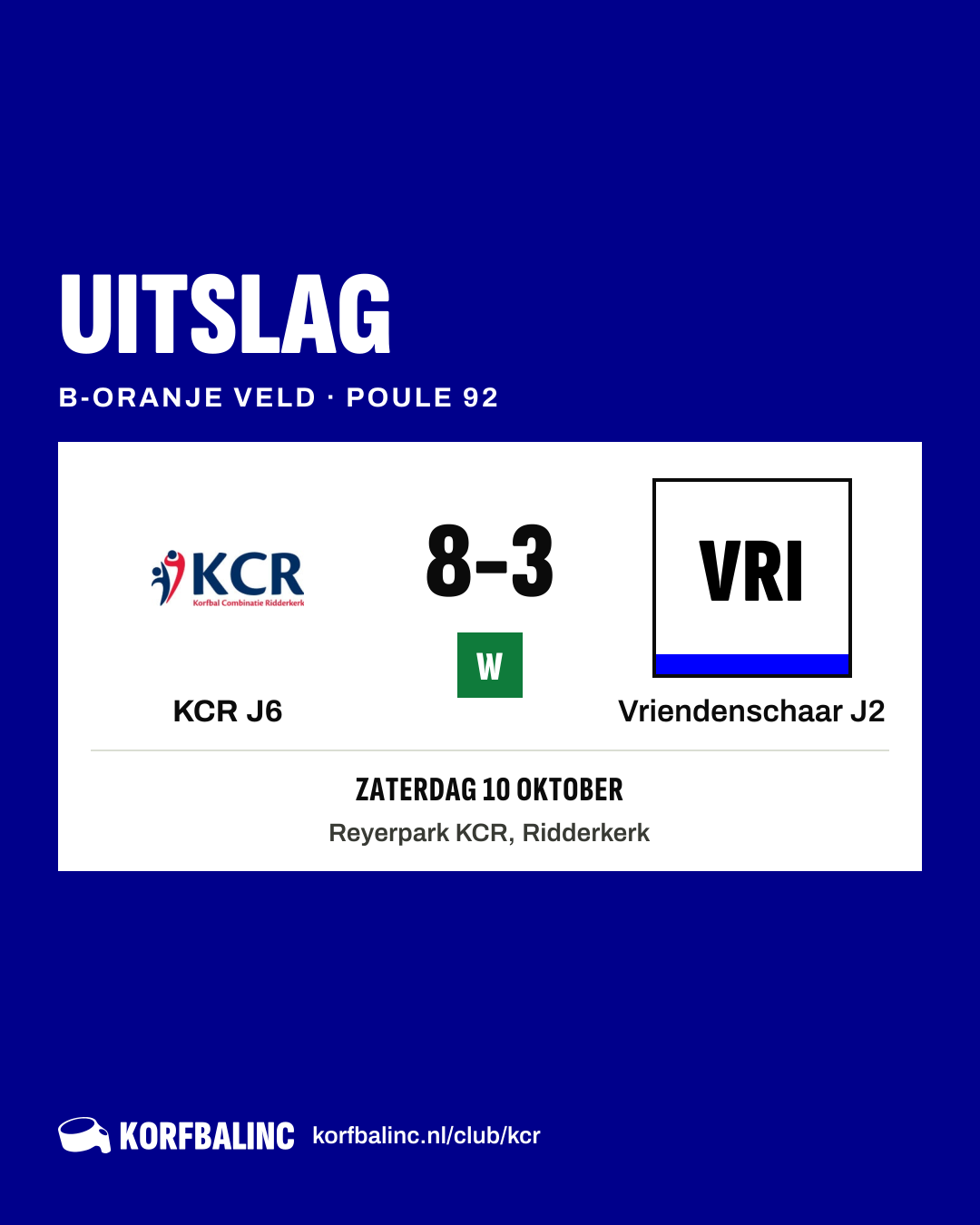 KCR J6 - Vriendenschaar J2