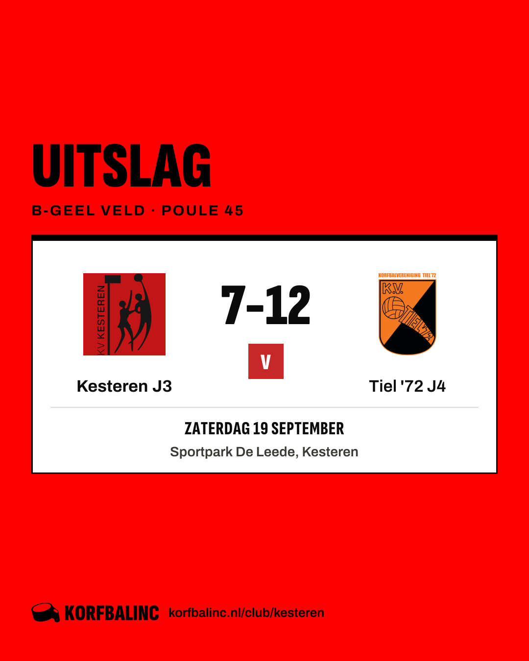 Kesteren J3 - Tiel '72 J4