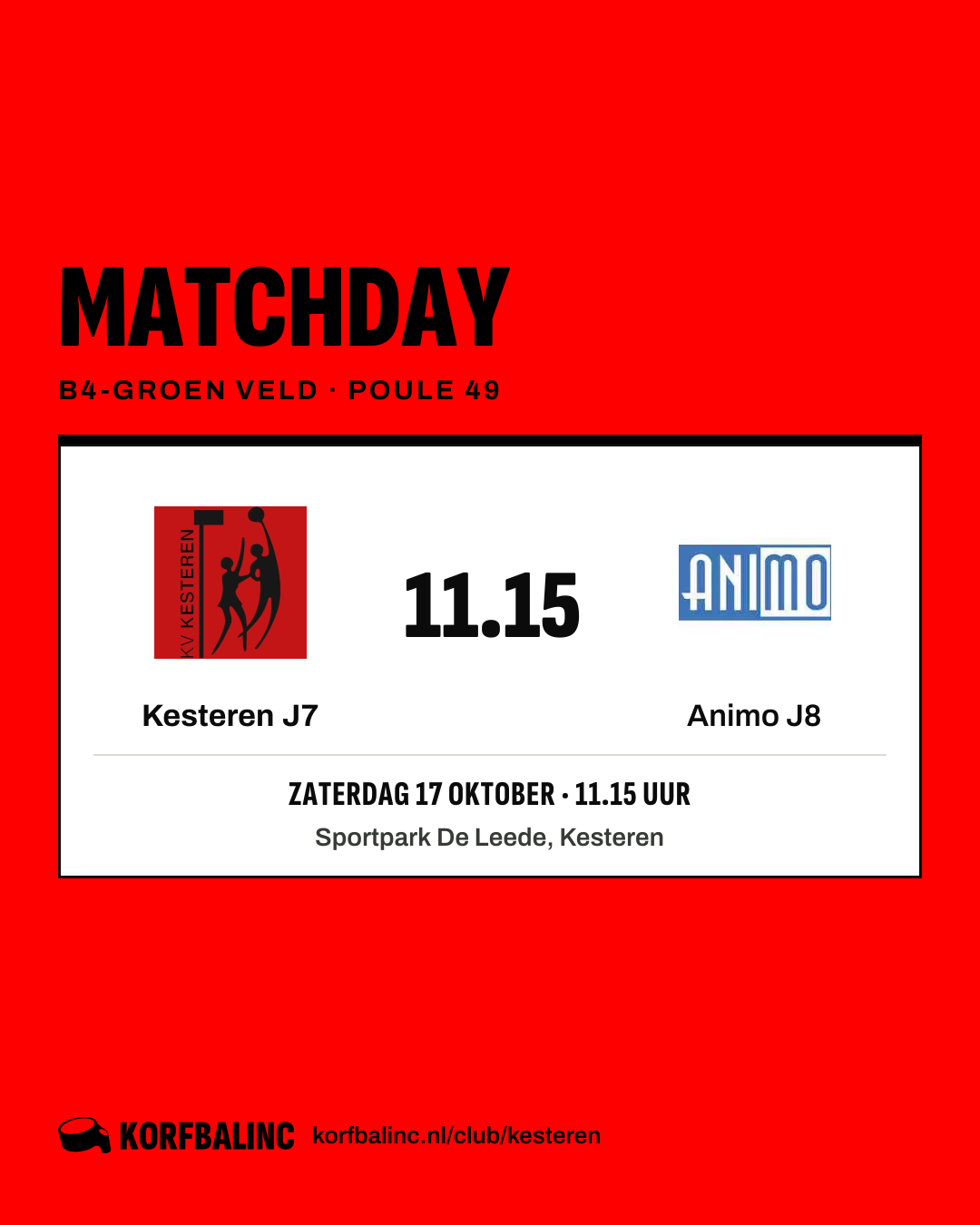 Kesteren J7 - Animo J8