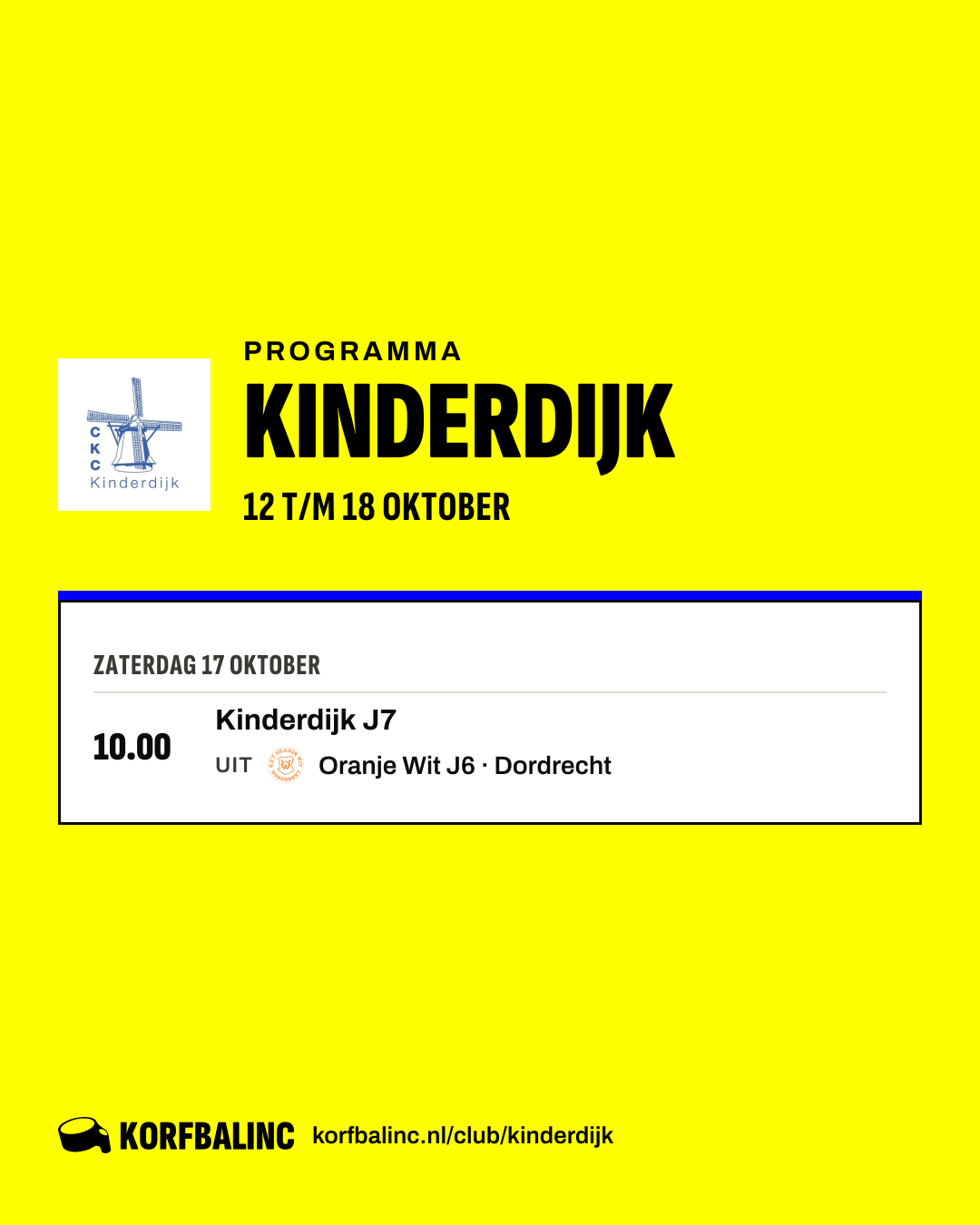 Uitslagen Kinderdijk, beeld 1 van 2