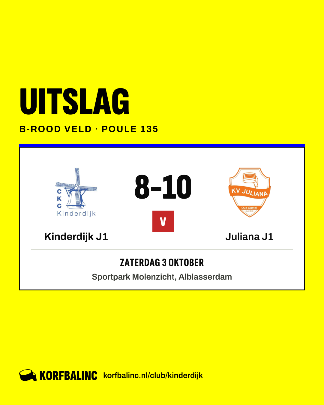 Kinderdijk J1 - Juliana J1