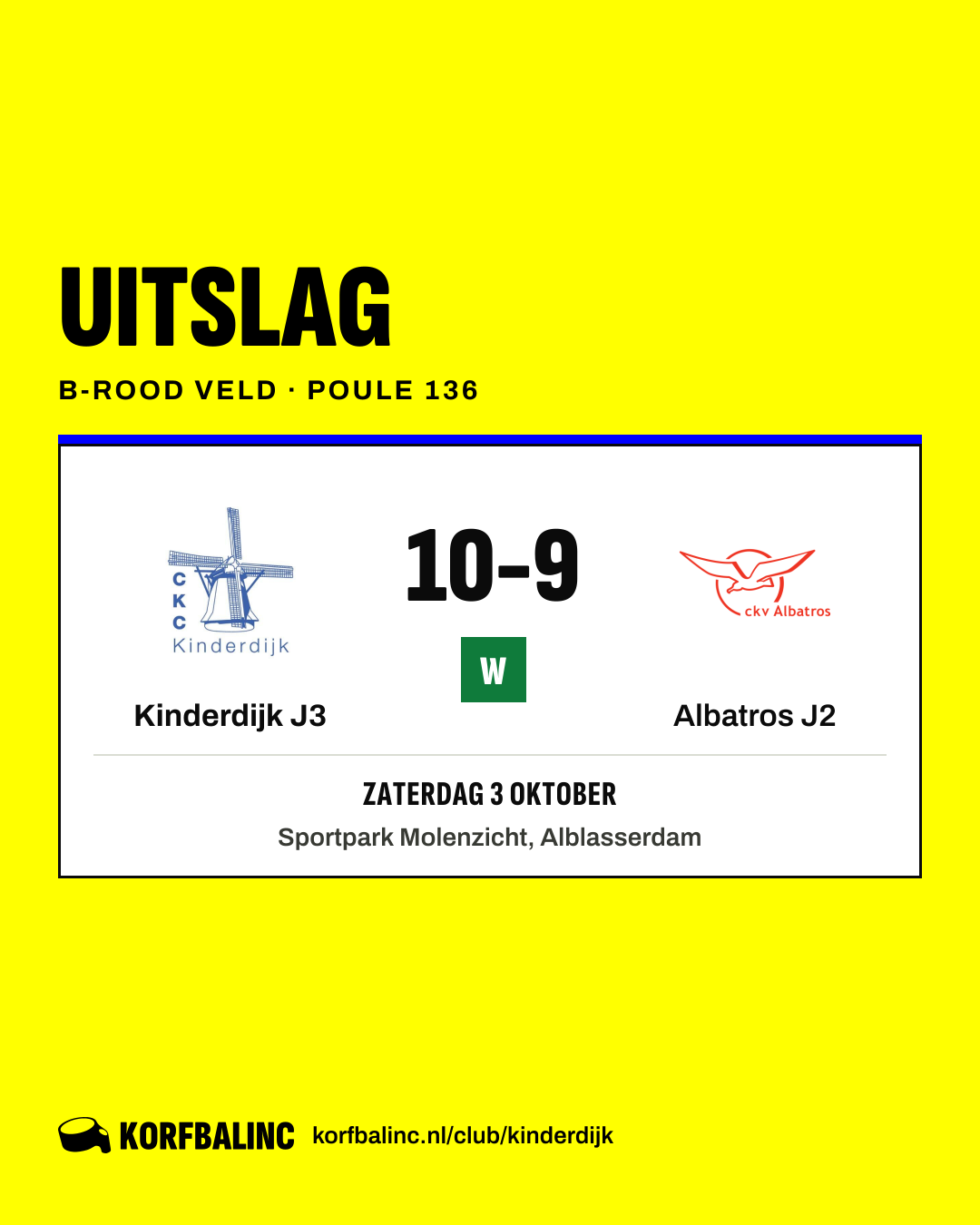 Kinderdijk J3 - Albatros J2