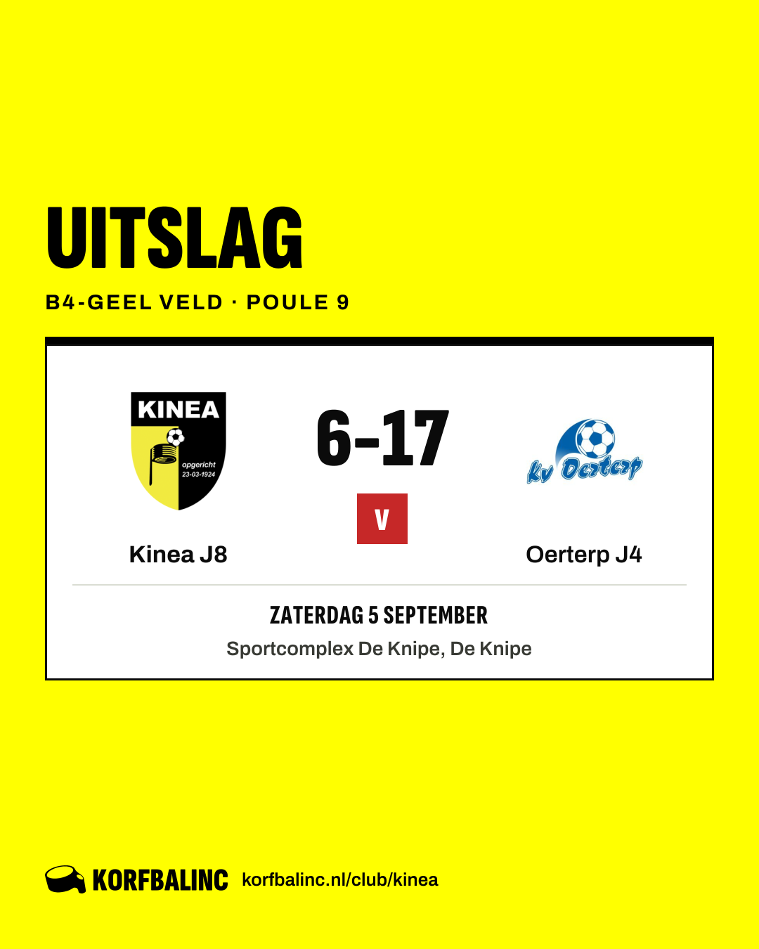 Kinea J8 - Oerterp J4