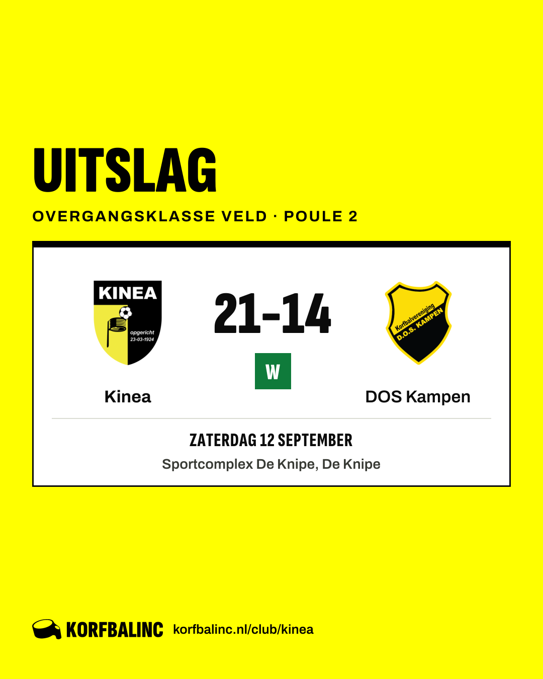 Kinea - DOS Kampen