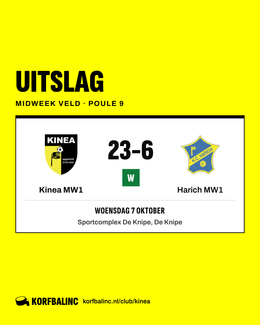 Kinea MW1 - Harich MW1