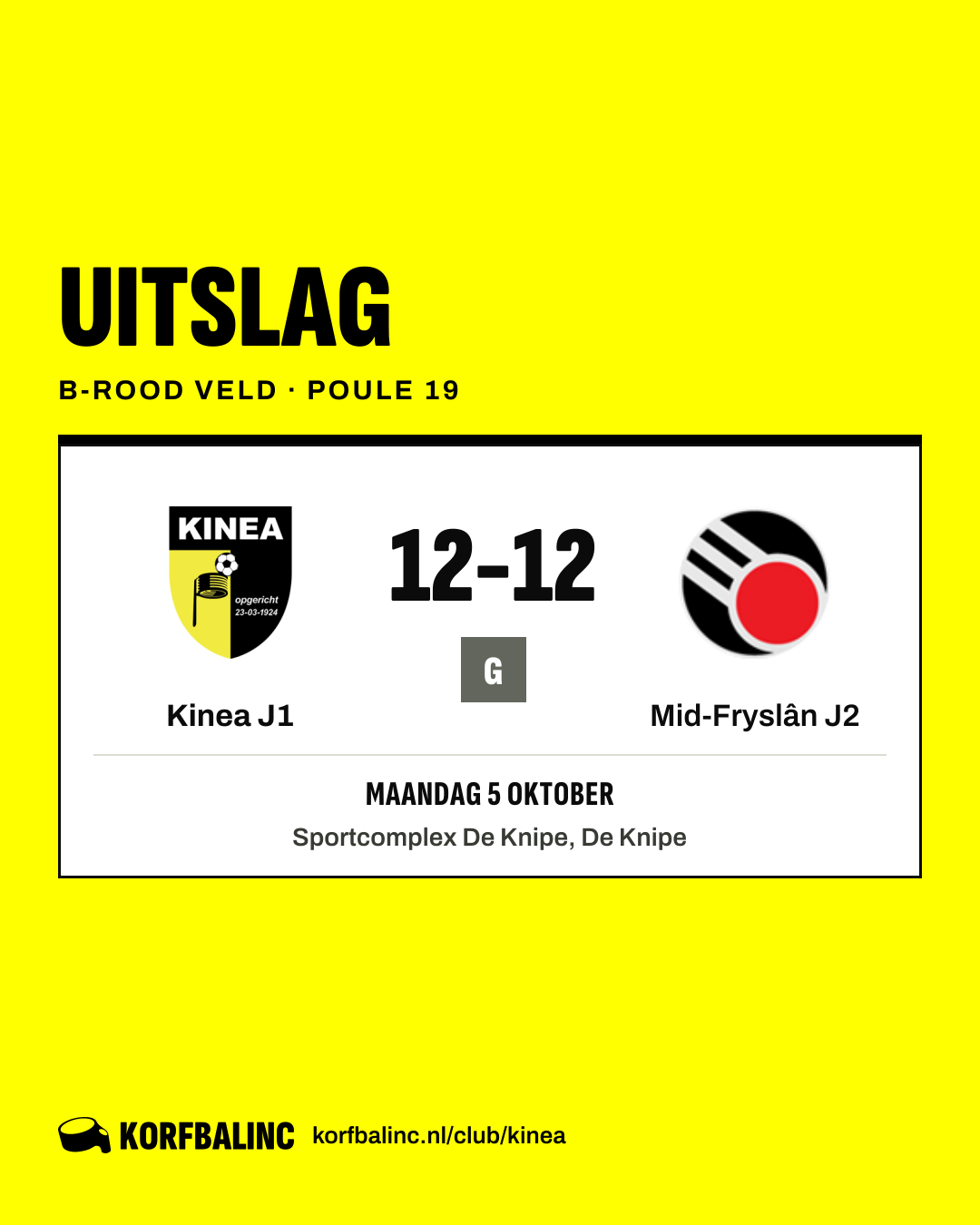 Kinea J1 - Mid-Fryslân J2