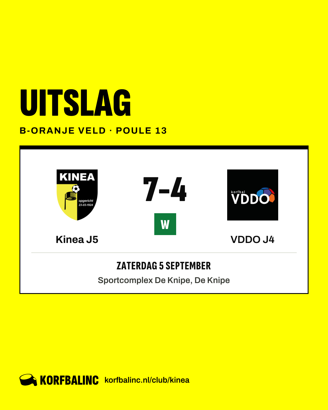 Kinea J5 - VDDO J4