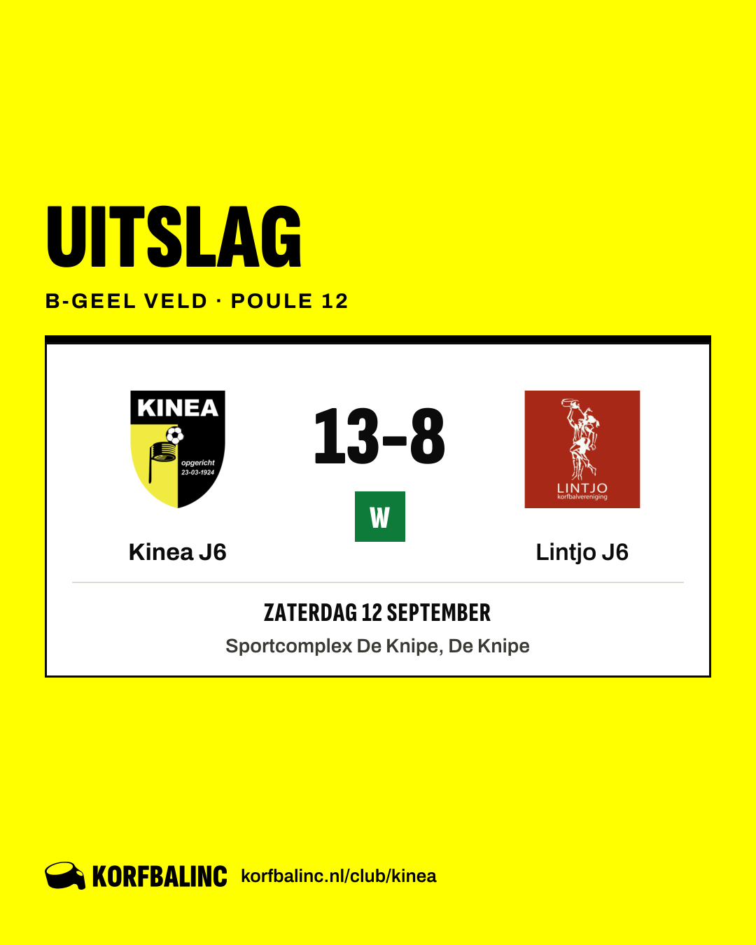 Kinea J6 - Lintjo J6