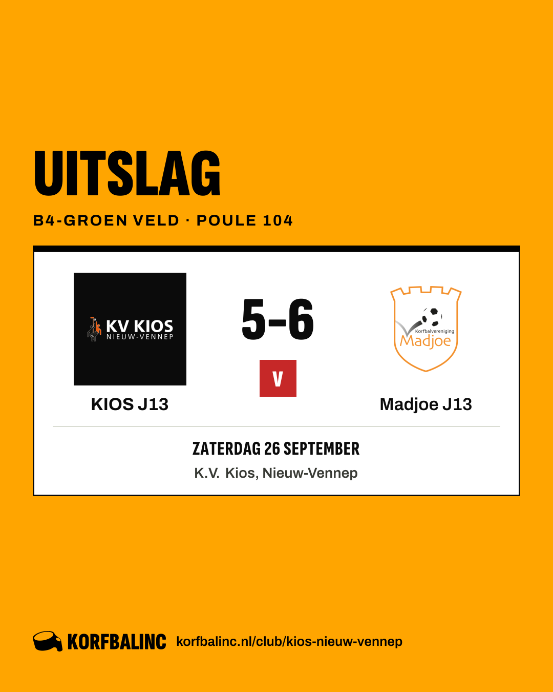 KIOS J13 - Madjoe J13