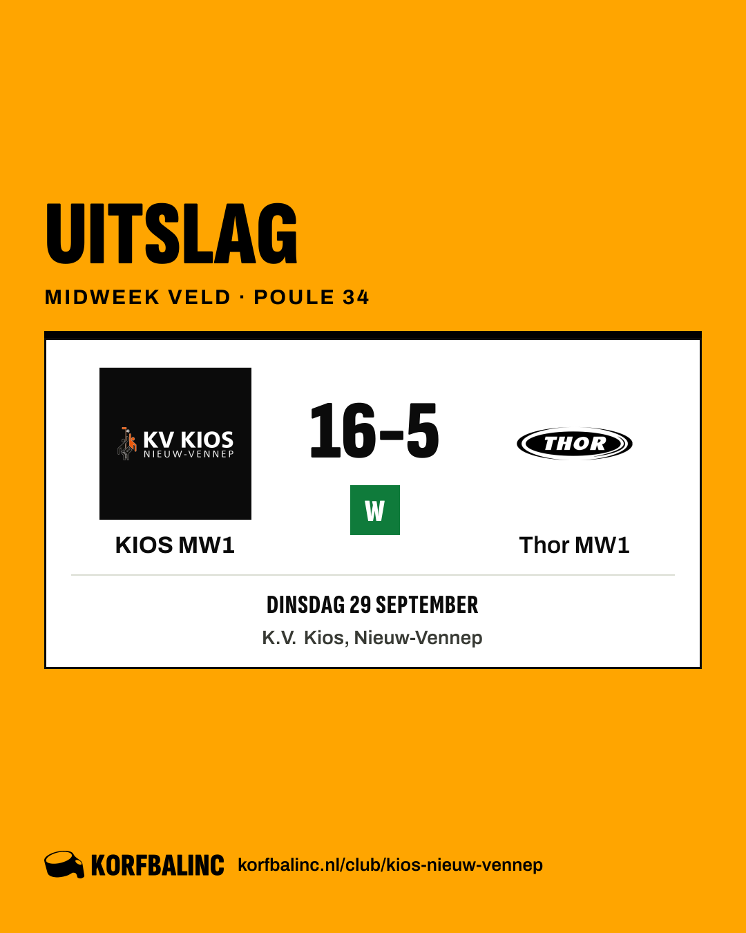 KIOS MW1 - Thor MW1