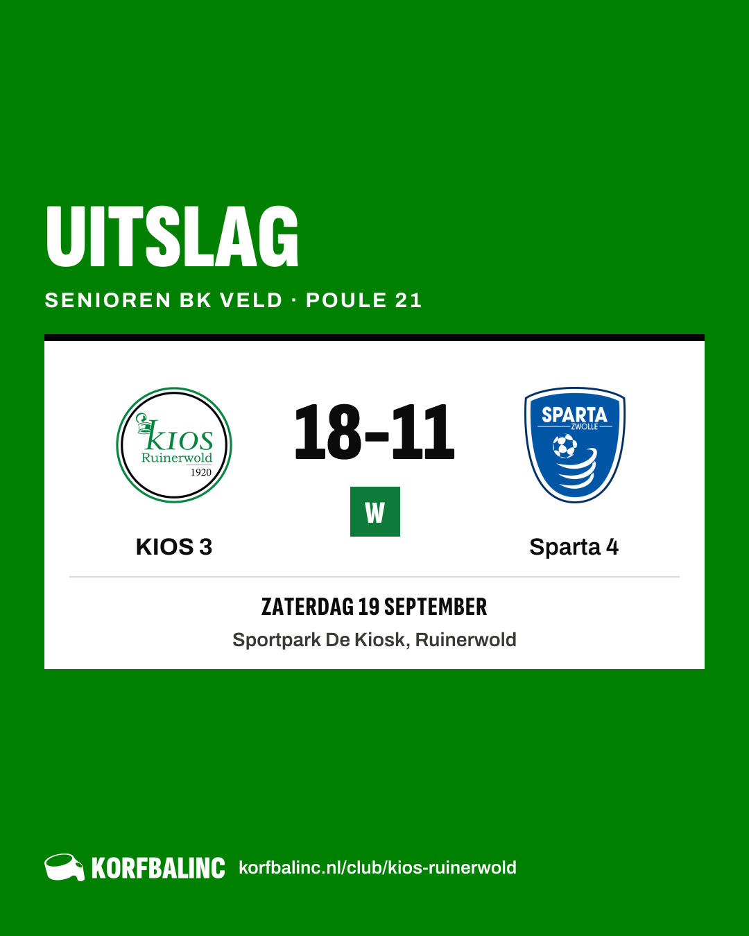 KIOS 3 - Sparta 4