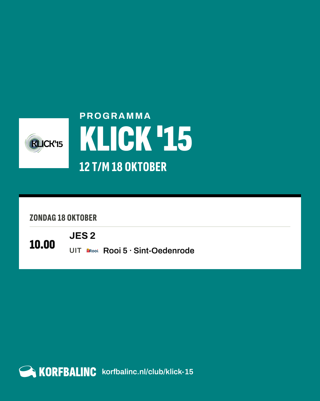 Uitslagen Klick '15
