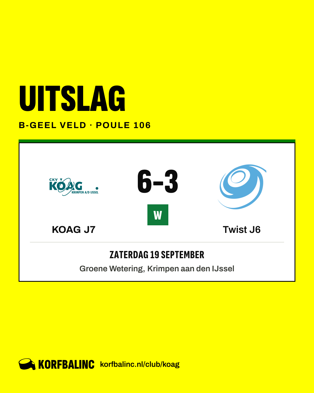 KOAG J7 - Twist J6