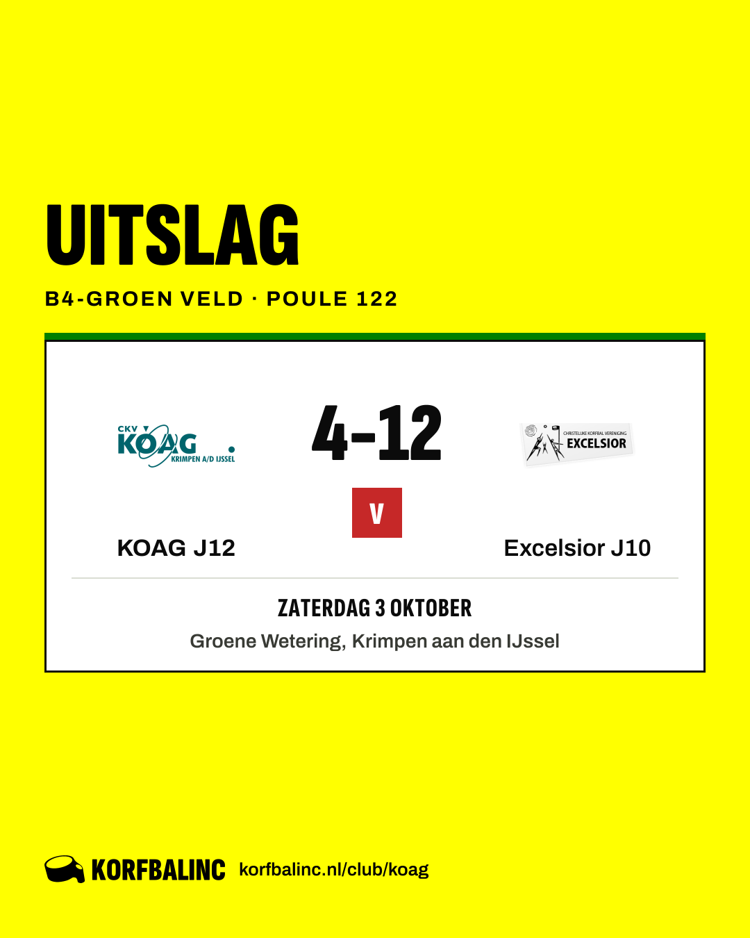 KOAG J12 - Excelsior J10