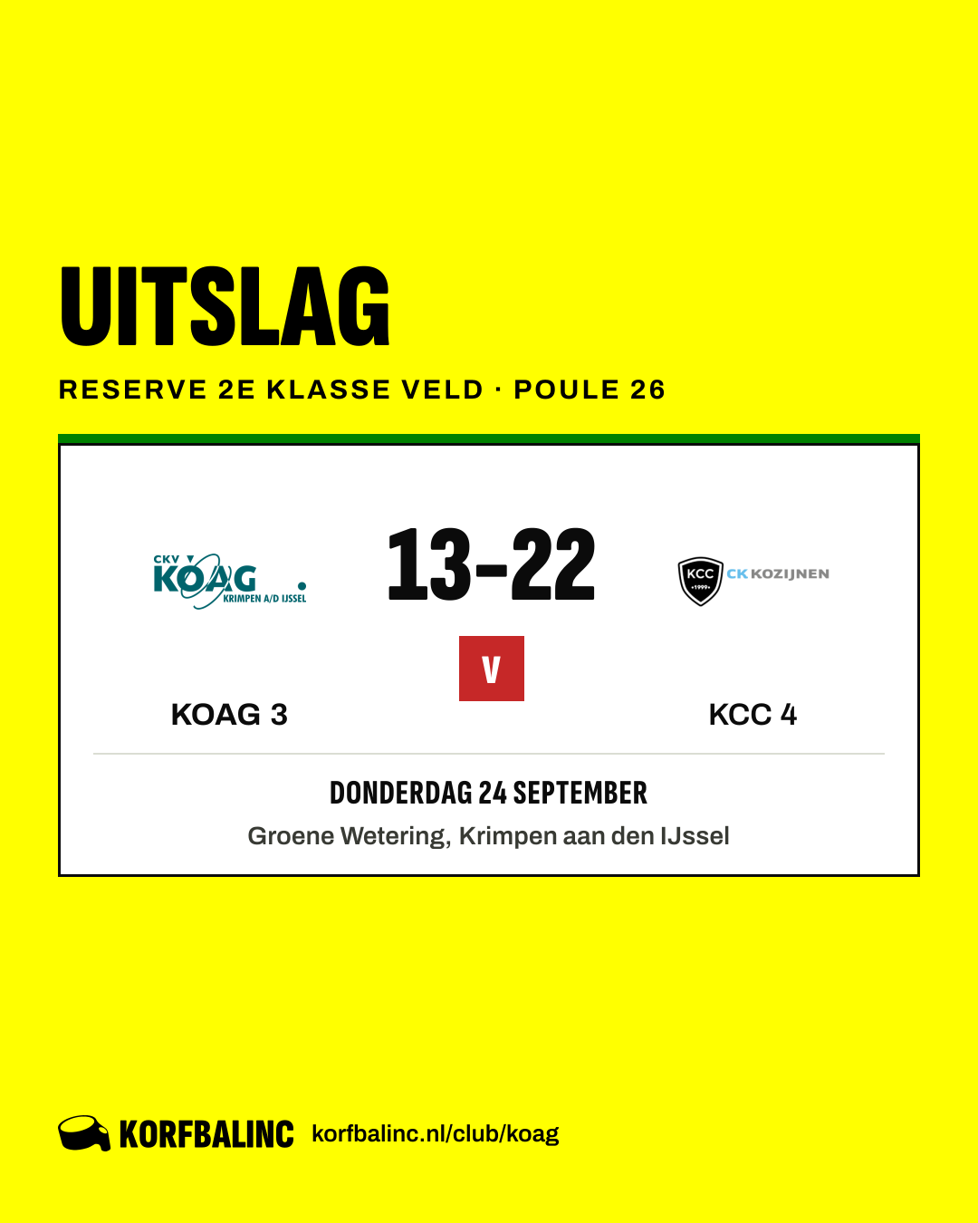 KOAG 3 - KCC 4