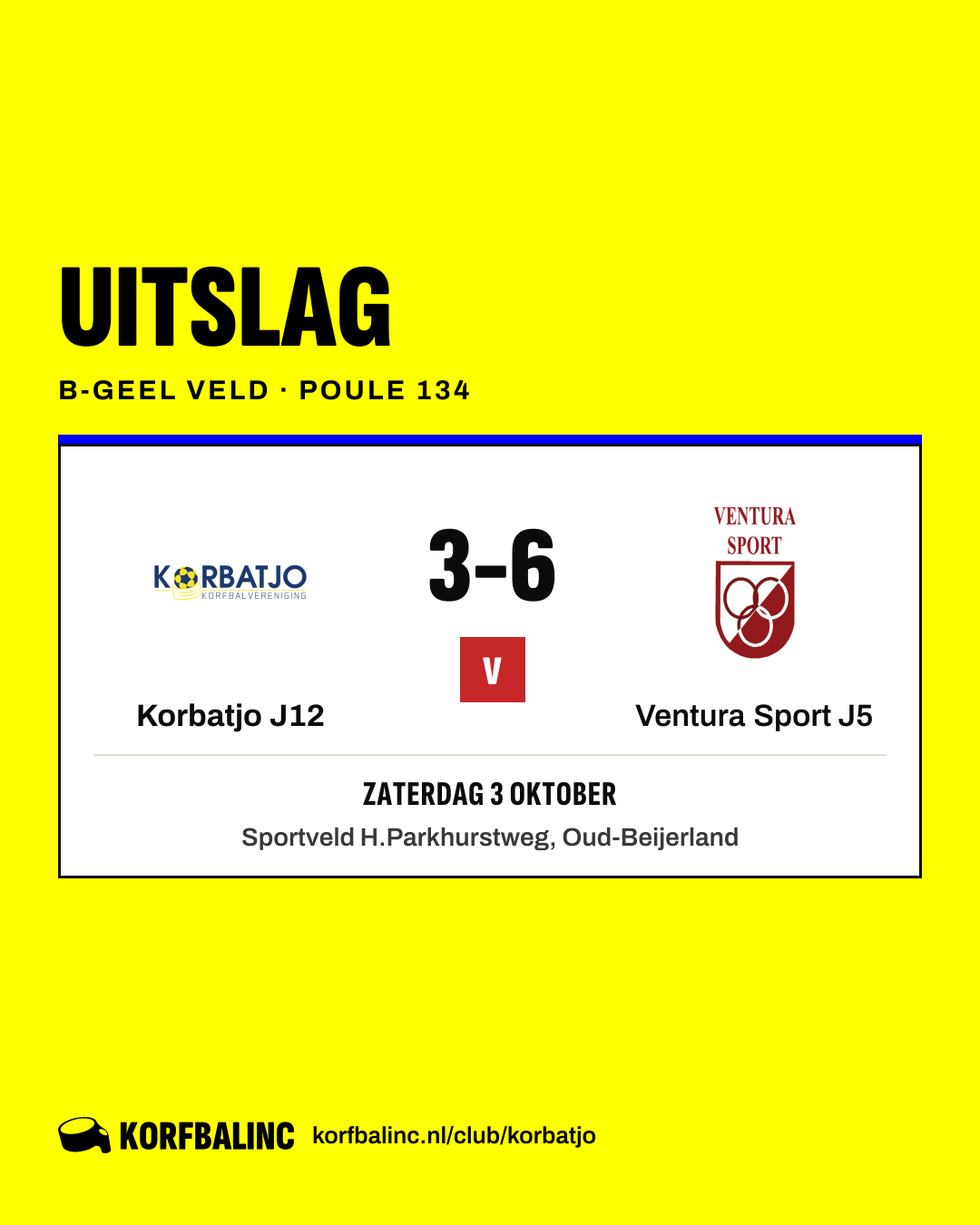 Korbatjo J12 - Ventura Sport J5