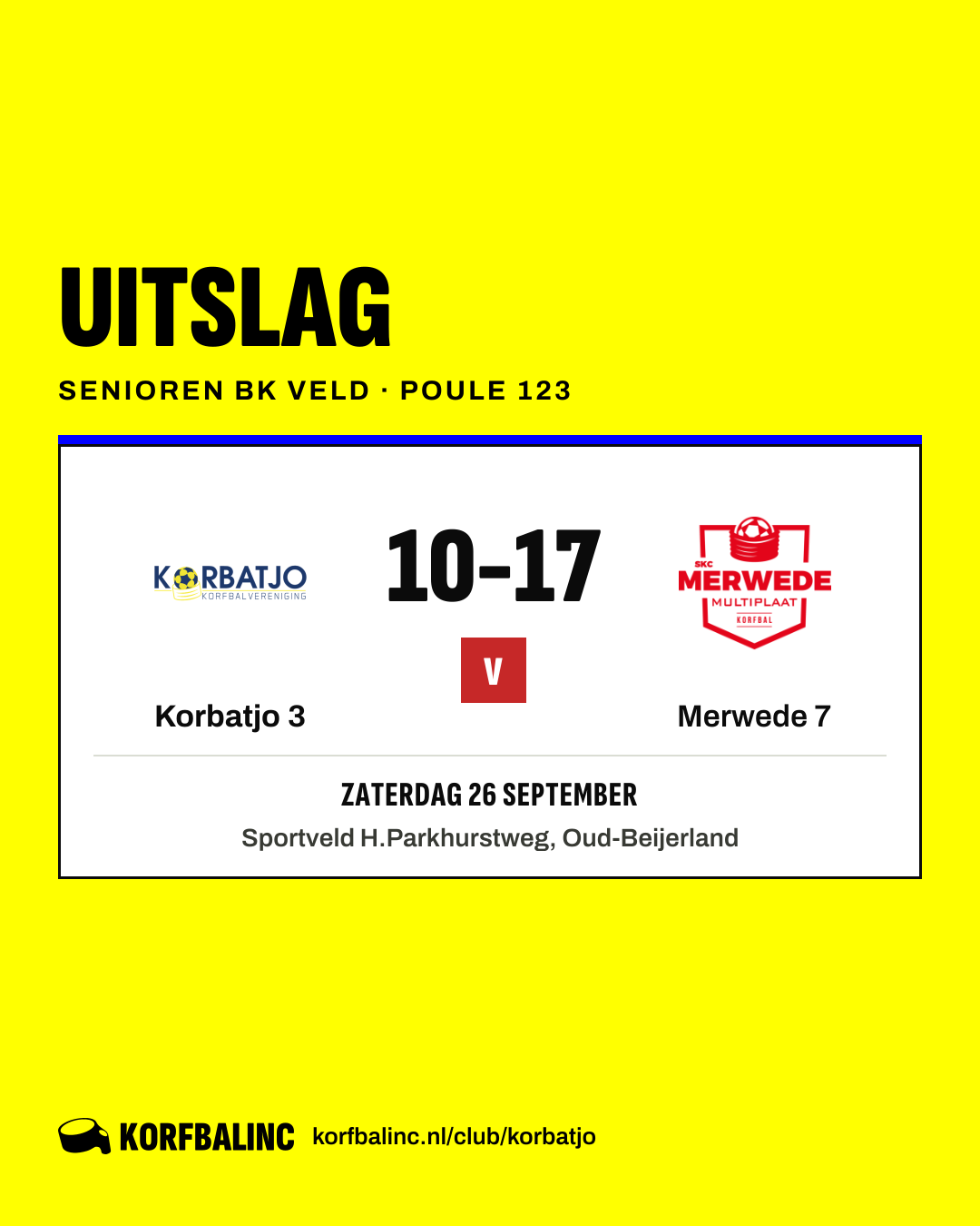 Korbatjo 3 - Merwede 7