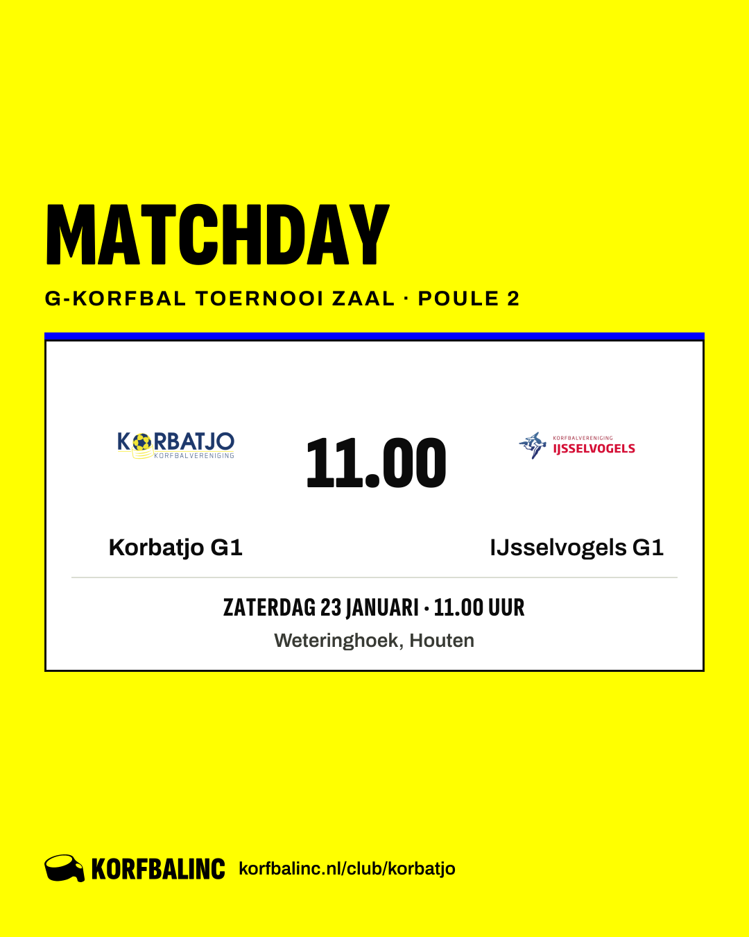Korbatjo G1 - IJsselvogels G1