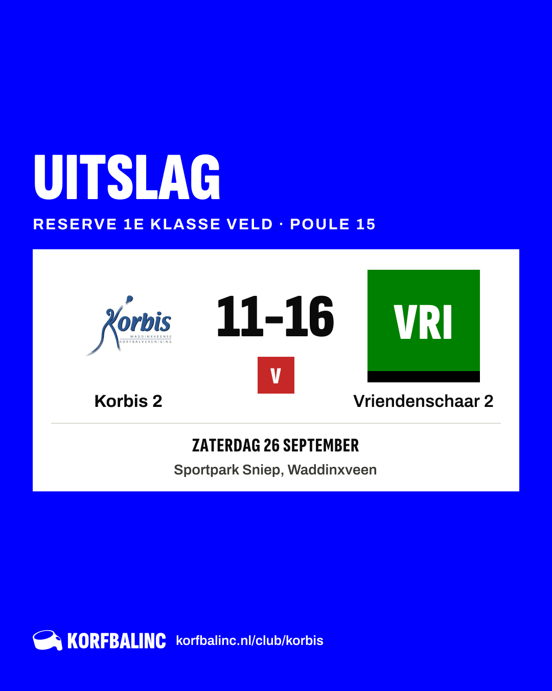 Korbis 2 - Vriendenschaar 2