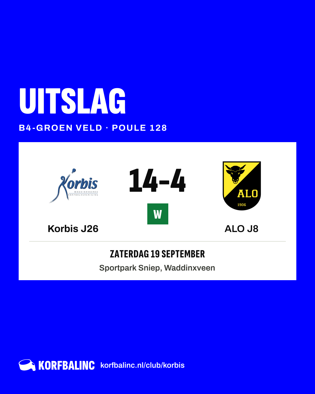 Korbis J26 - ALO J8