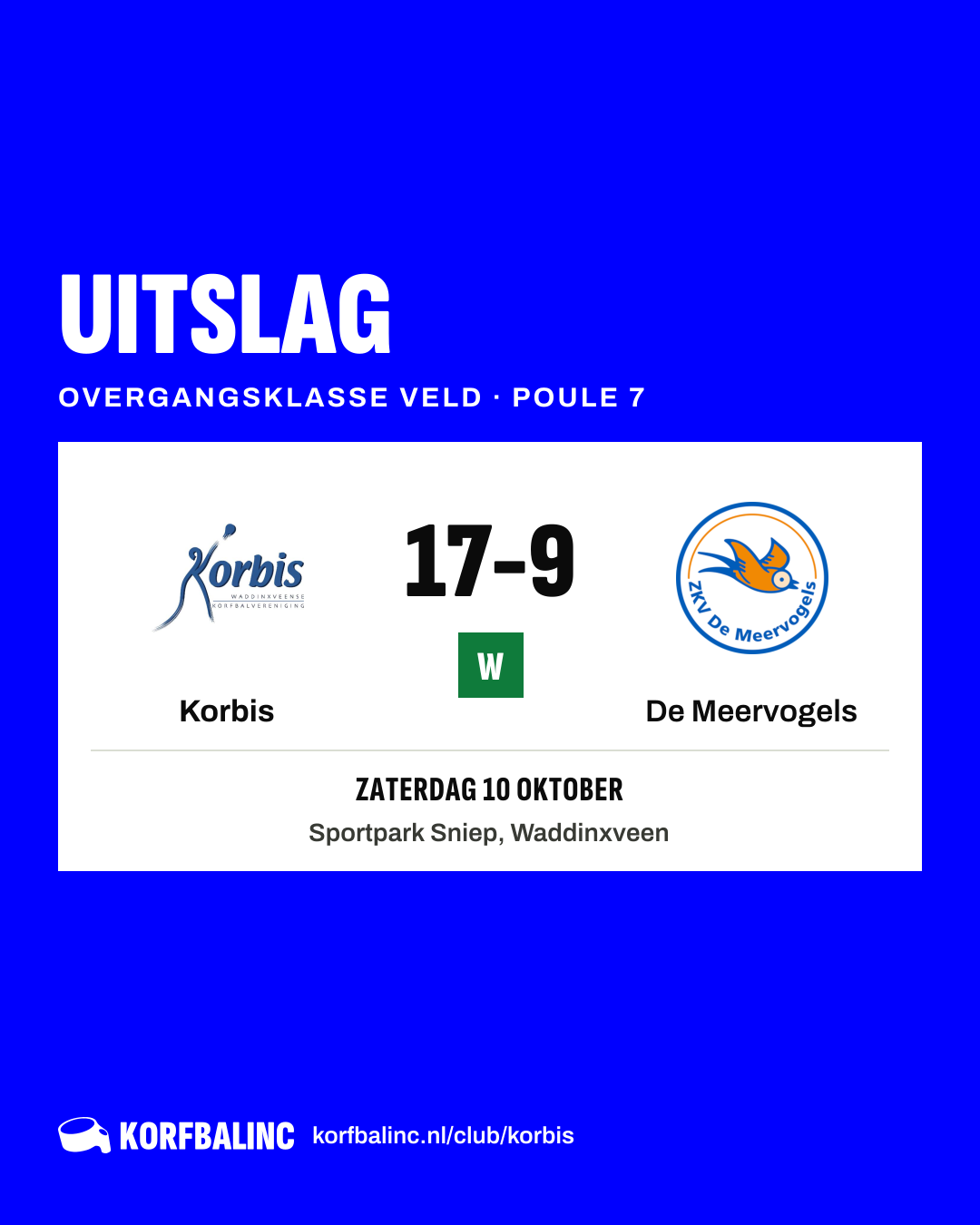 Korbis - De Meervogels