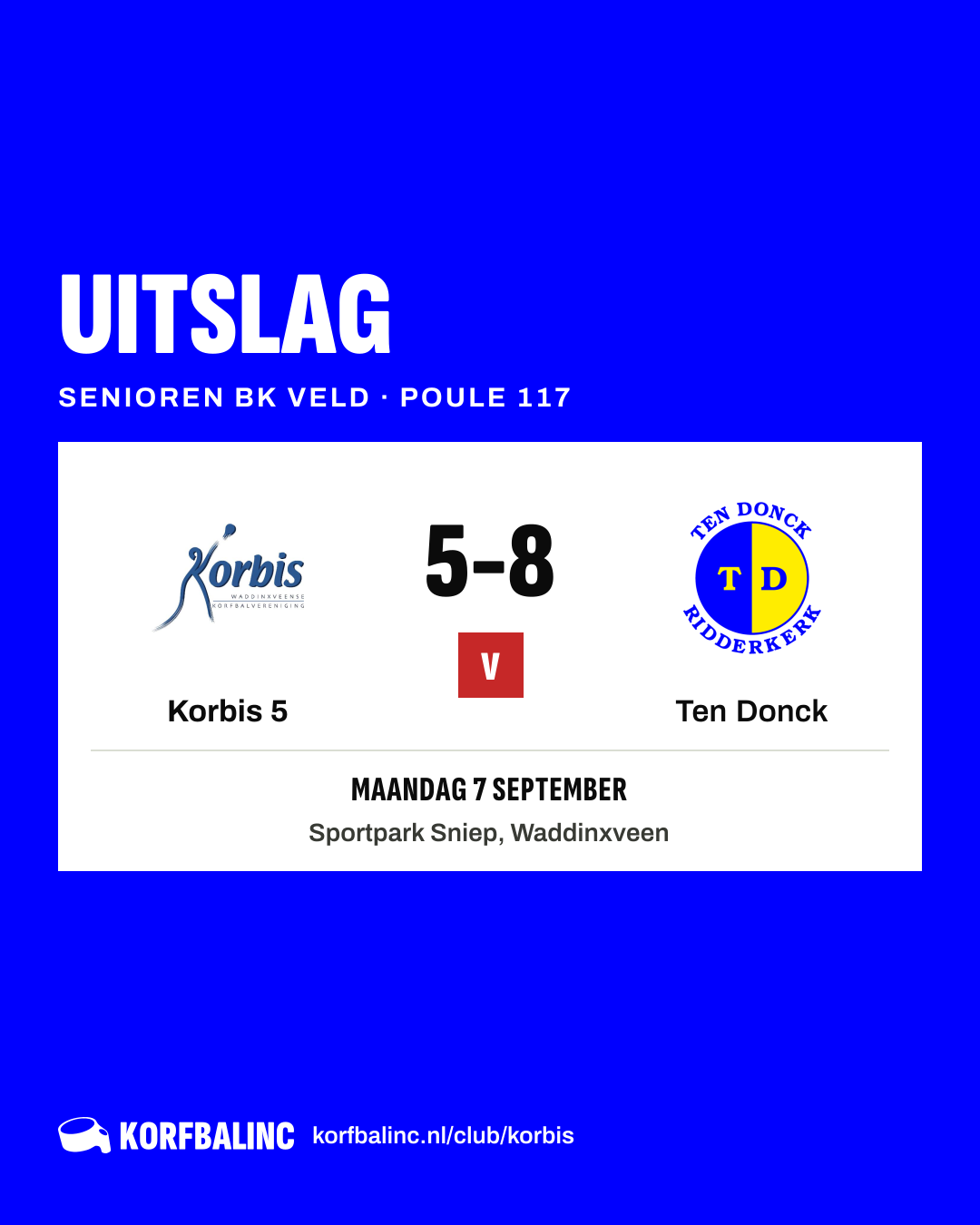 Korbis 5 - Ten Donck