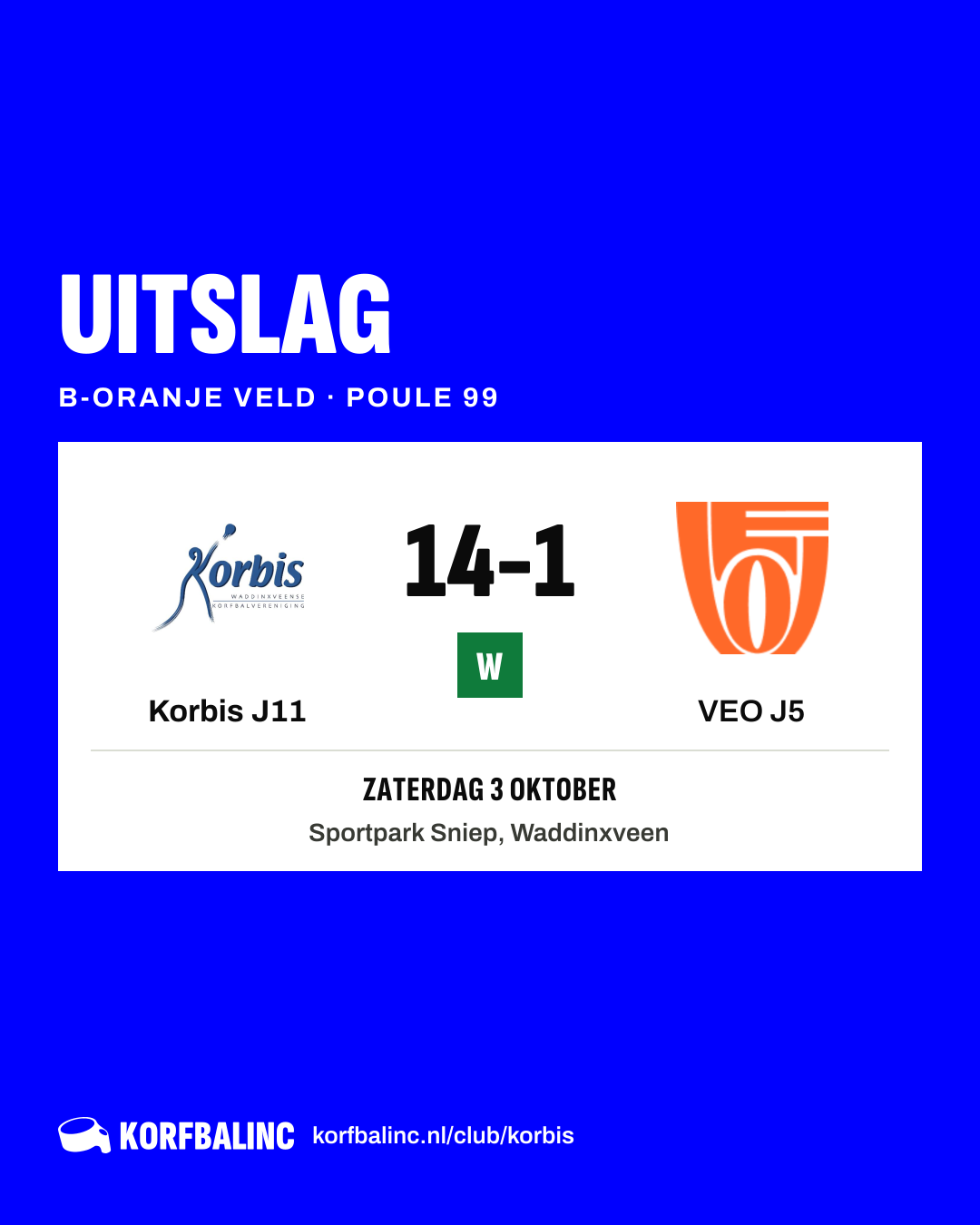 Korbis J11 - VEO J5