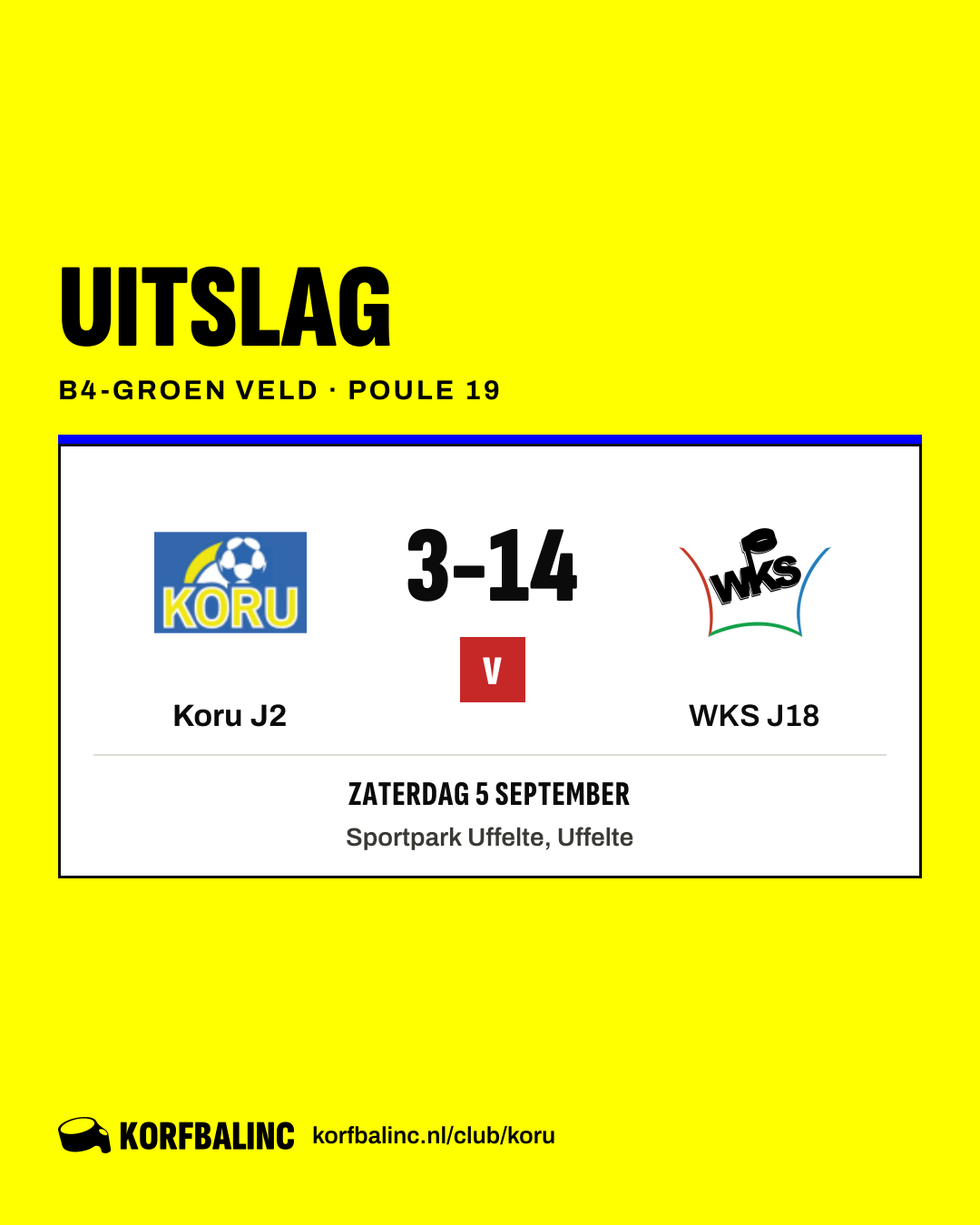 Koru J2 - WKS J18