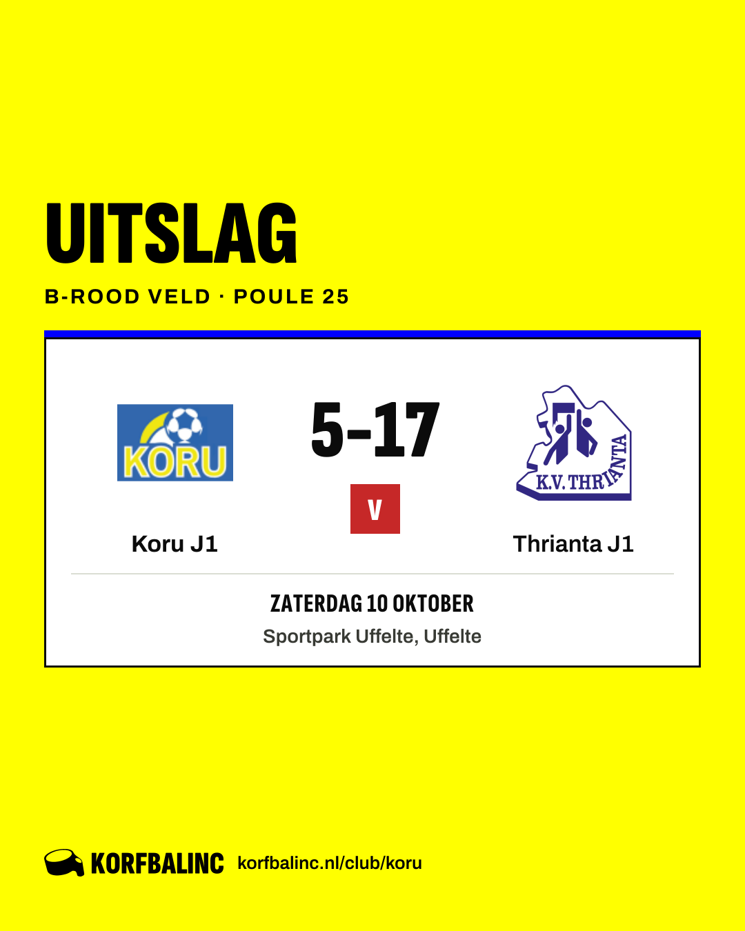 Koru J1 - Thrianta J1