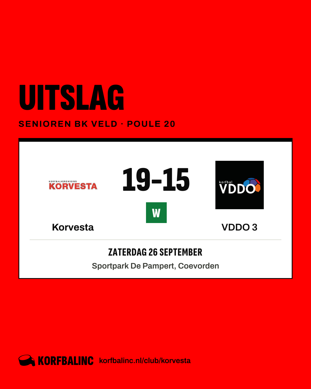 Korvesta - VDDO 3