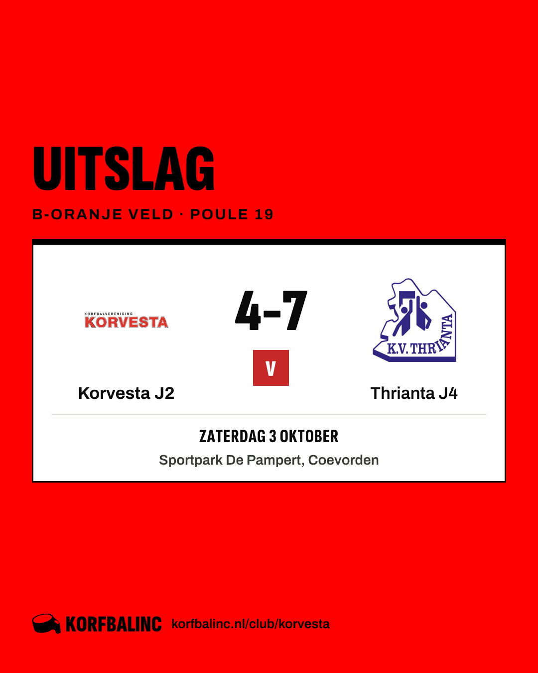 Korvesta J2 - Thrianta J4