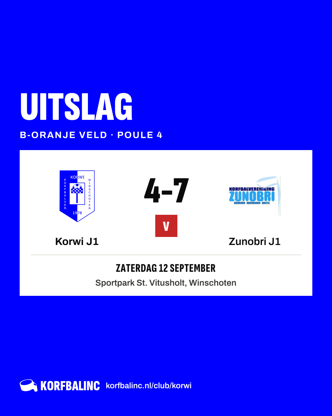 Korwi J1 - Zunobri J1