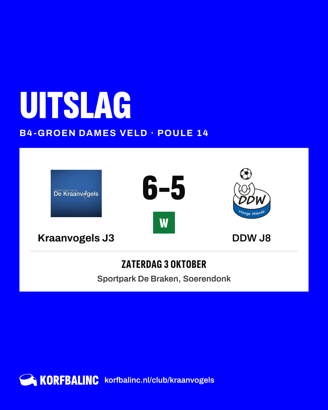Kraanvogels J3 - DDW J8
