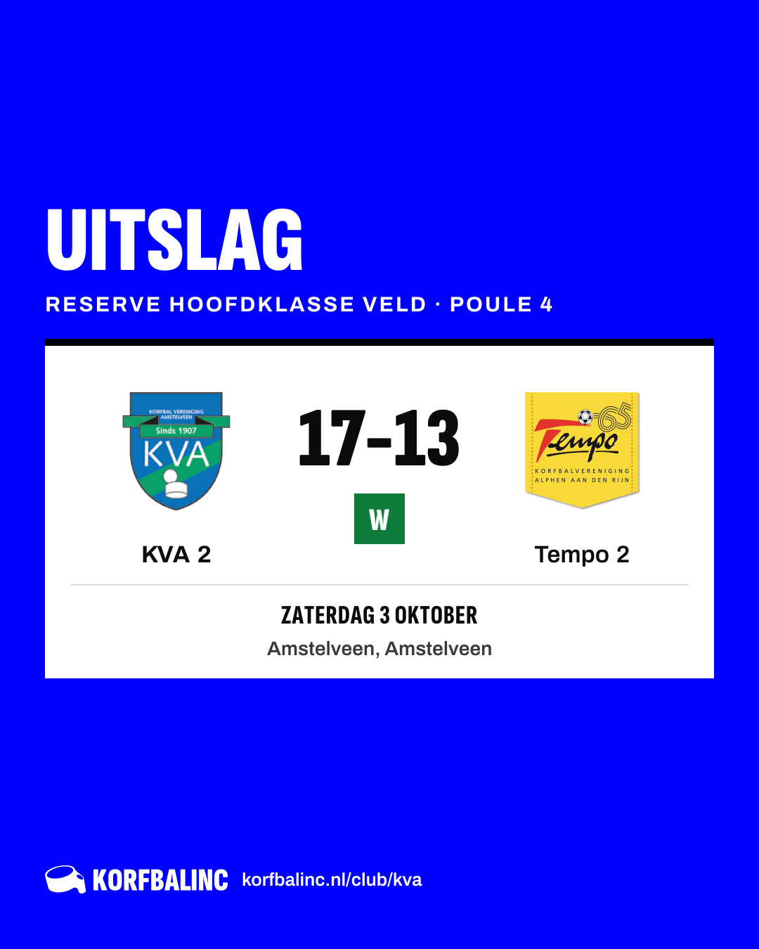 KVA 2 - Tempo 2