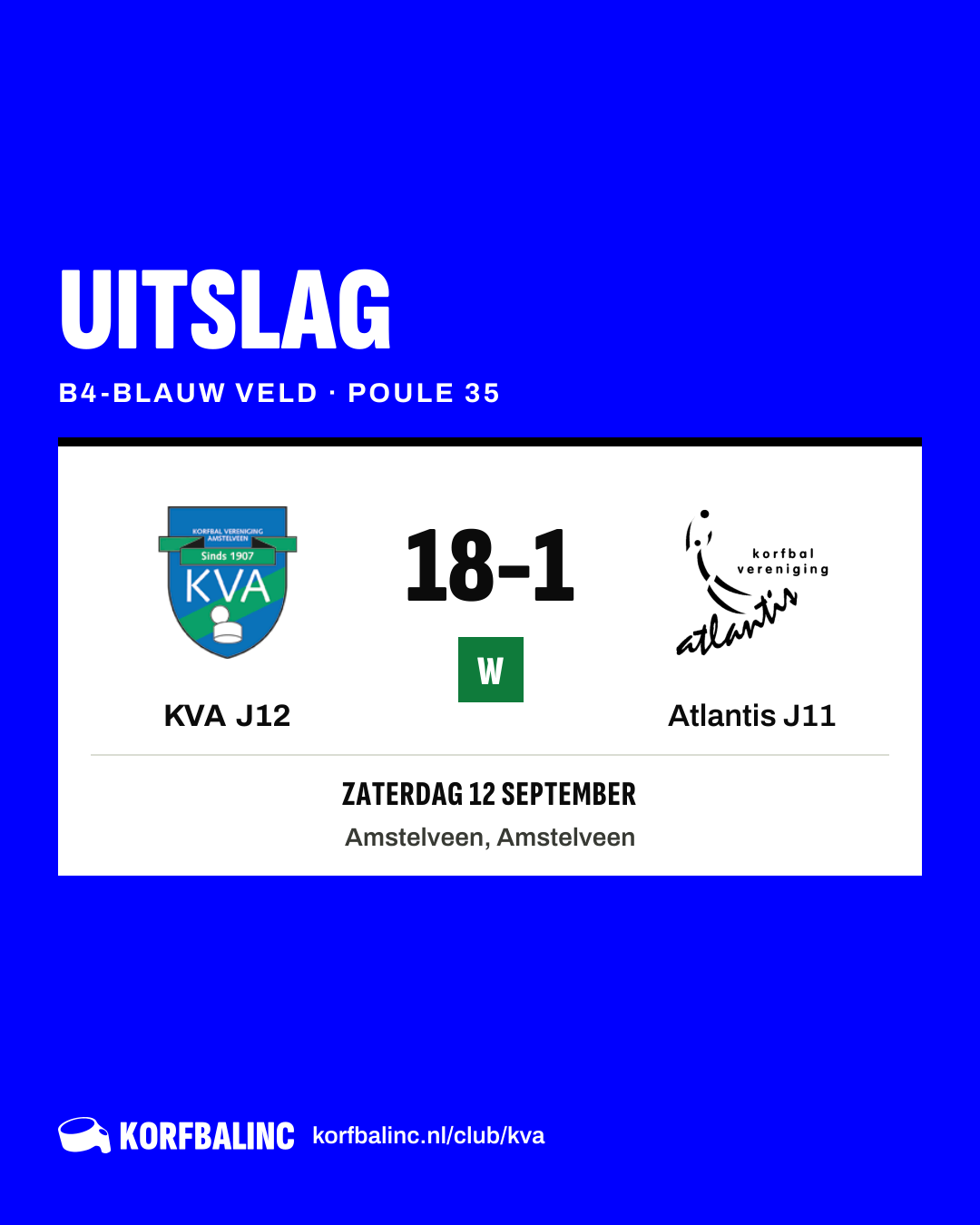 KVA J12 - Atlantis J11