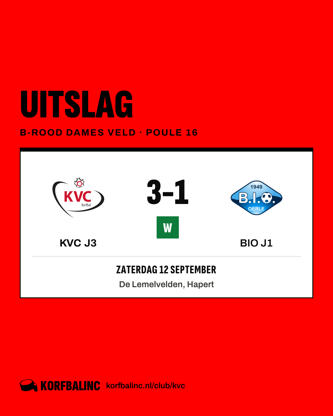 KVC J3 - BIO J1