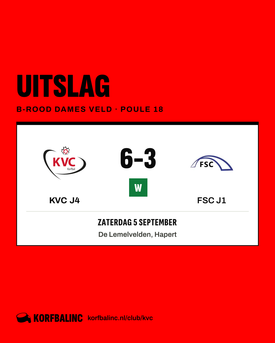 KVC J4 - FSC J1