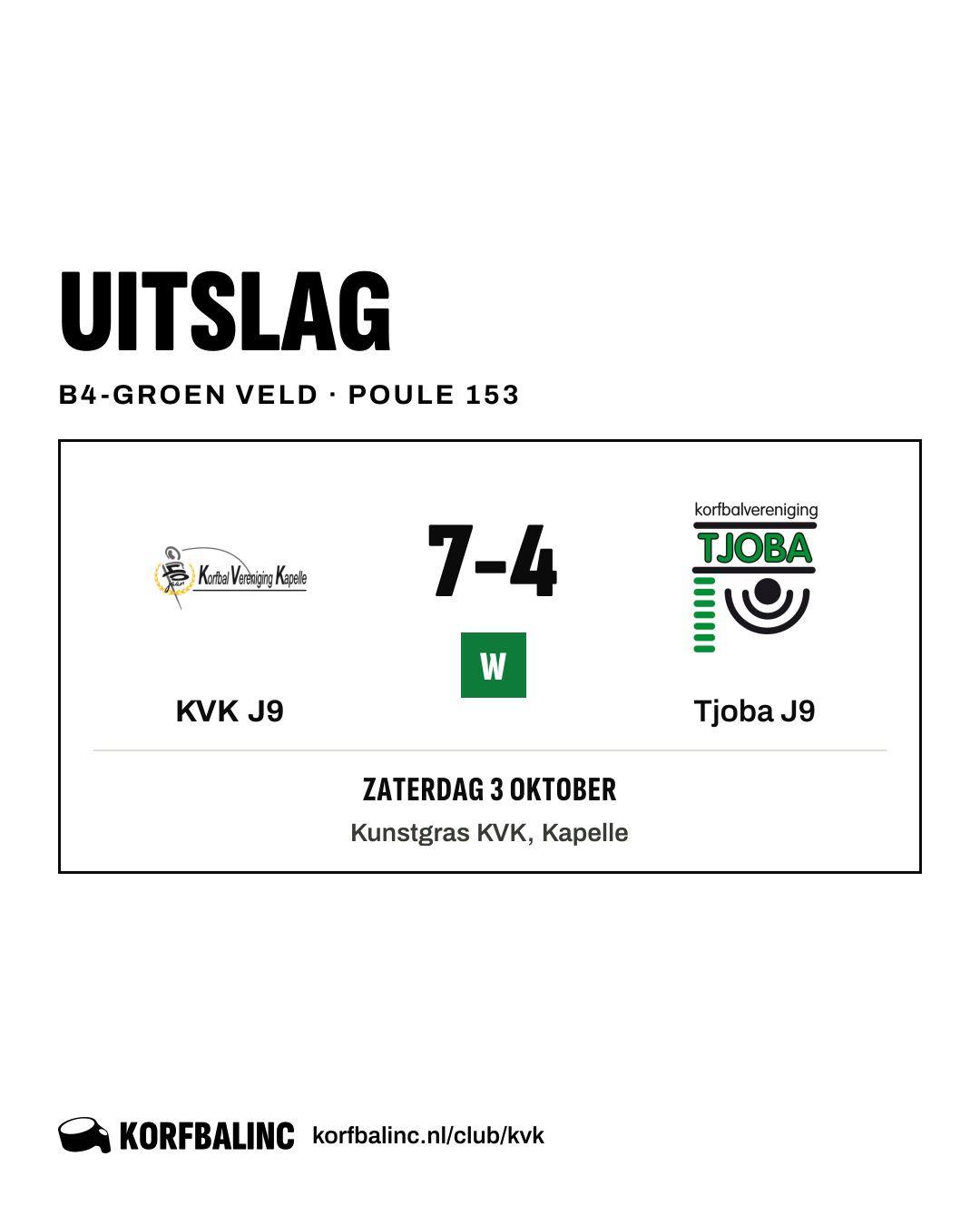 KVK J9 - Tjoba J9