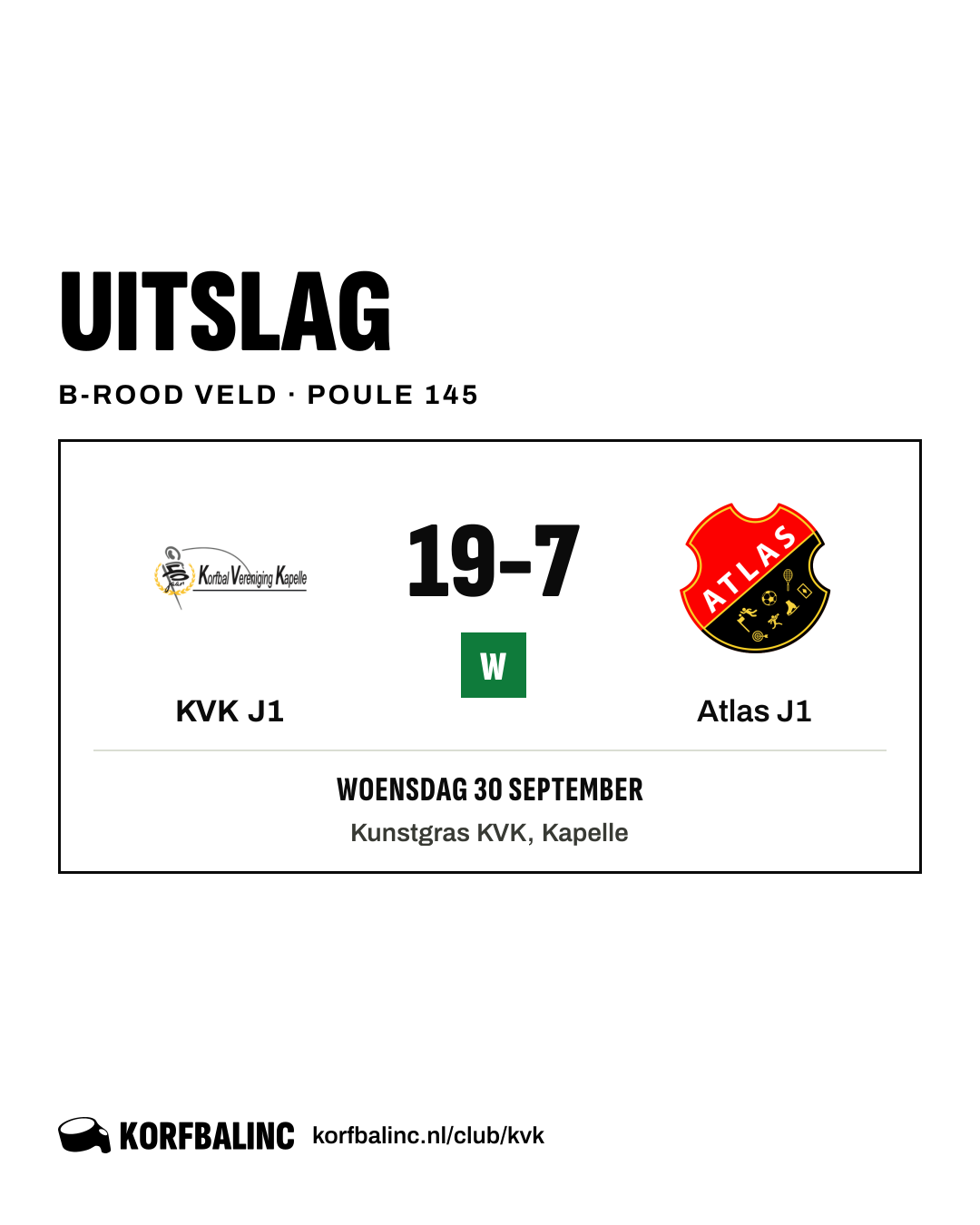 KVK J1 - Atlas J1
