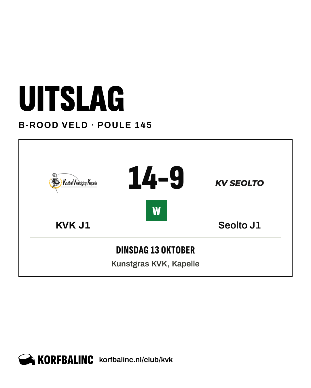 KVK J1 - Seolto J1