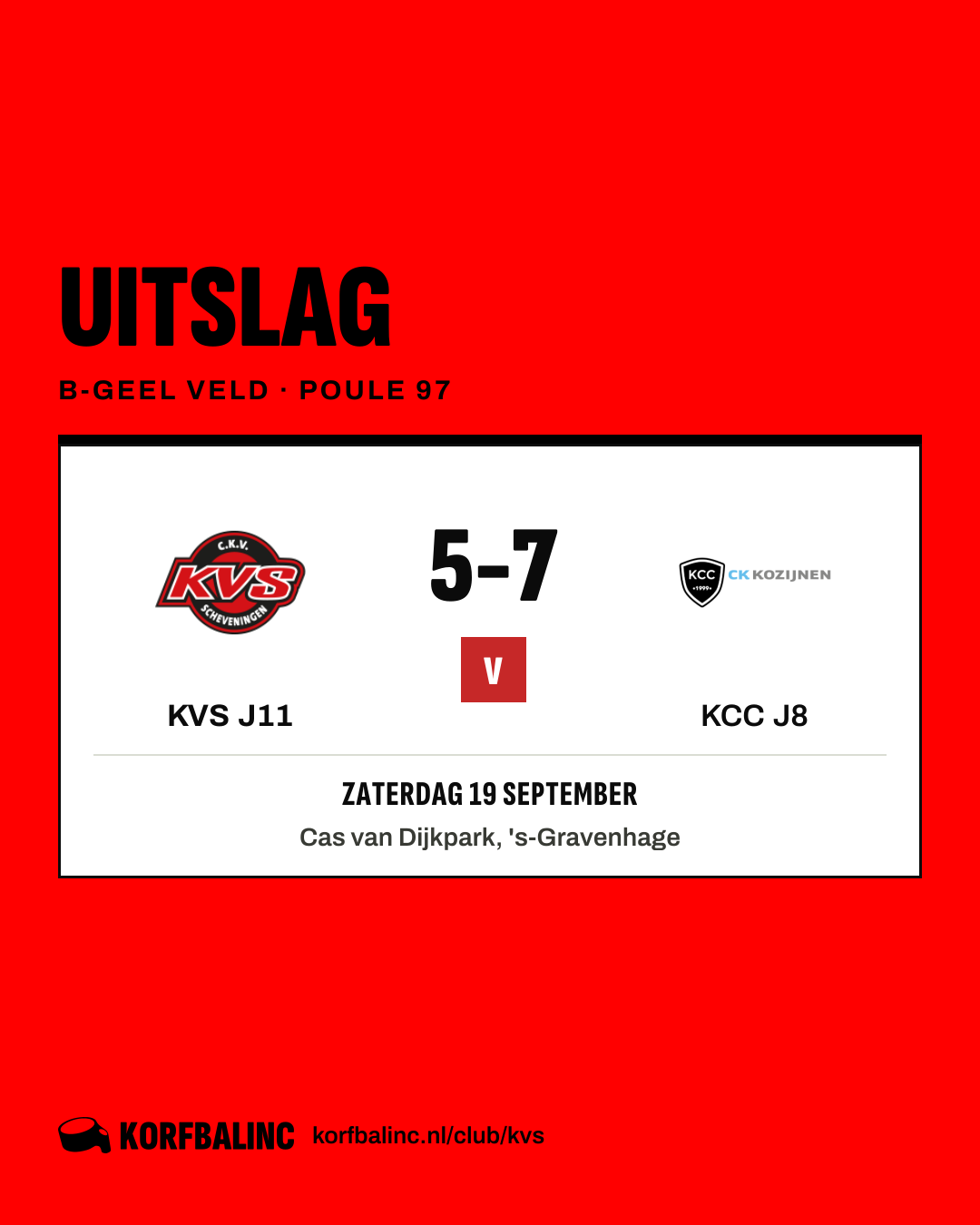 KVS J11 - KCC J8