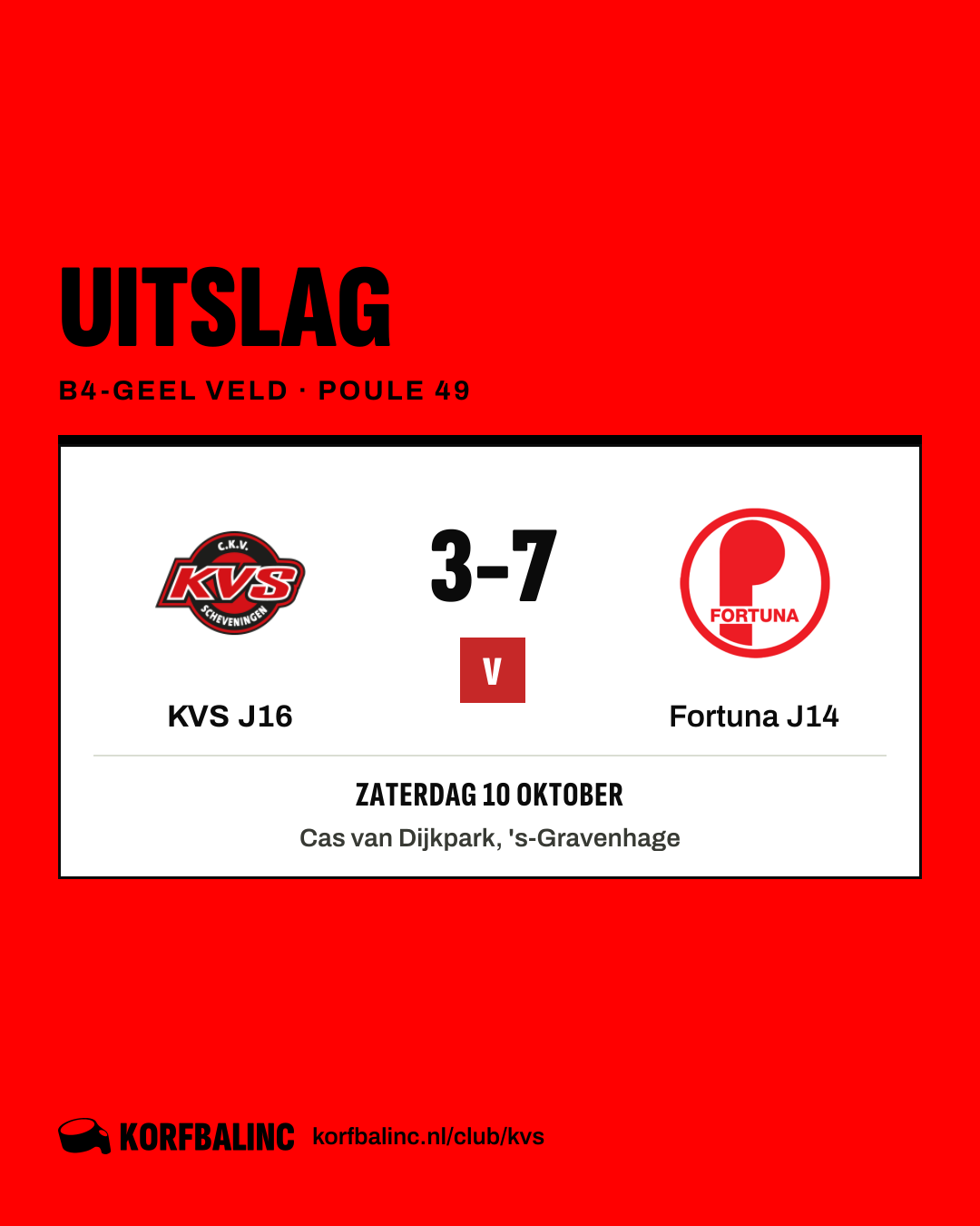 KVS J16 - Fortuna J14